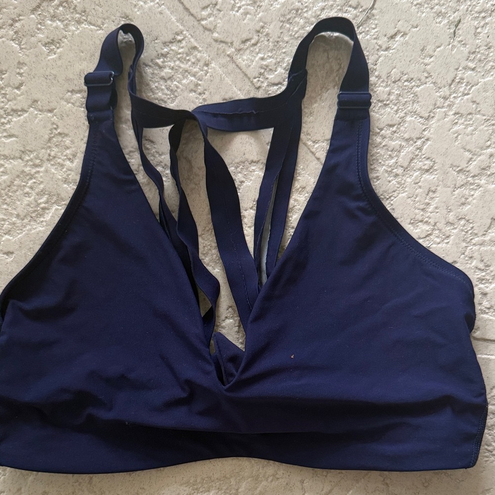 Gorgeous Elegant Navy Bikini Top 34-36DD